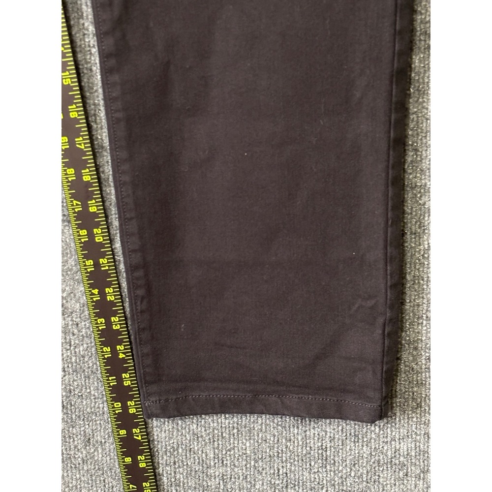 LOFT Women 34/18 Pants Black The Girlfriend Regular Fit Mid Rise Petite NWT - Picture 7 of 8